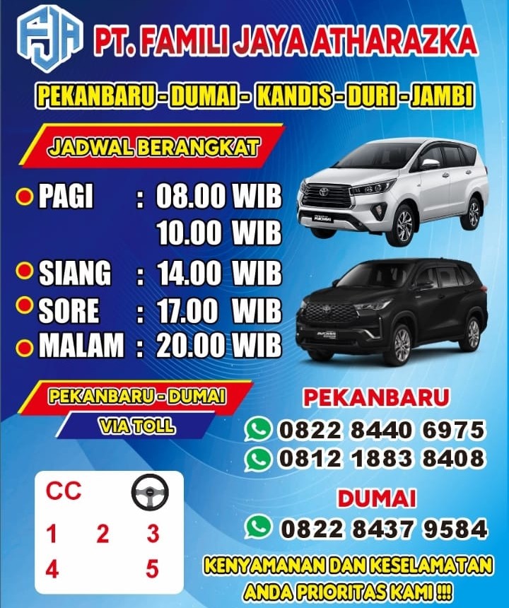 Armada Kijang Inova Reborn Travel Dumai-Pekanbaru